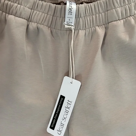 Dear Scarlett Taupe Mock-Neck Half Zip Travel Set - Picture 4 of 4